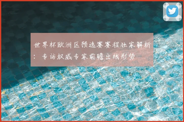 世界杯欧洲区预选赛赛程独家解析：专访权威专家前瞻出线形势